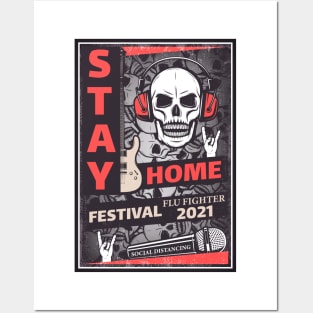 Stay Home Festival 2021 Posters and Art